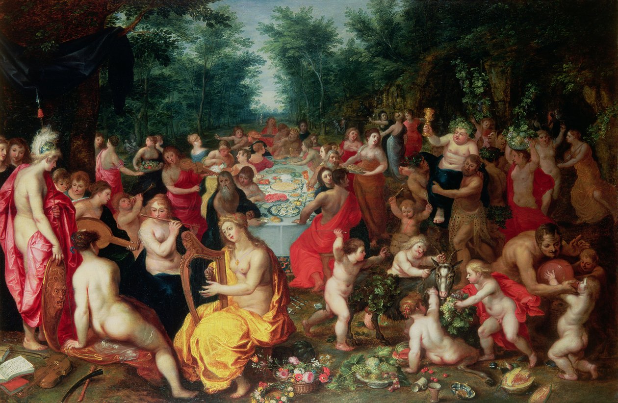 Tanrıların Bayramı by Hendrik van the Elder Balen