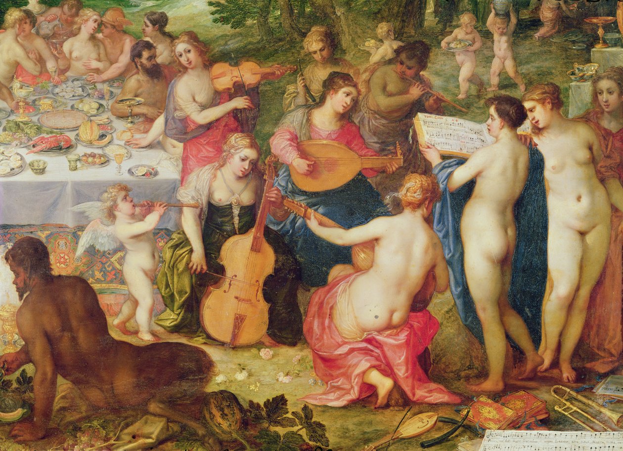 Tanrıların Ziyafeti (71720) by Hendrik van the Elder Balen