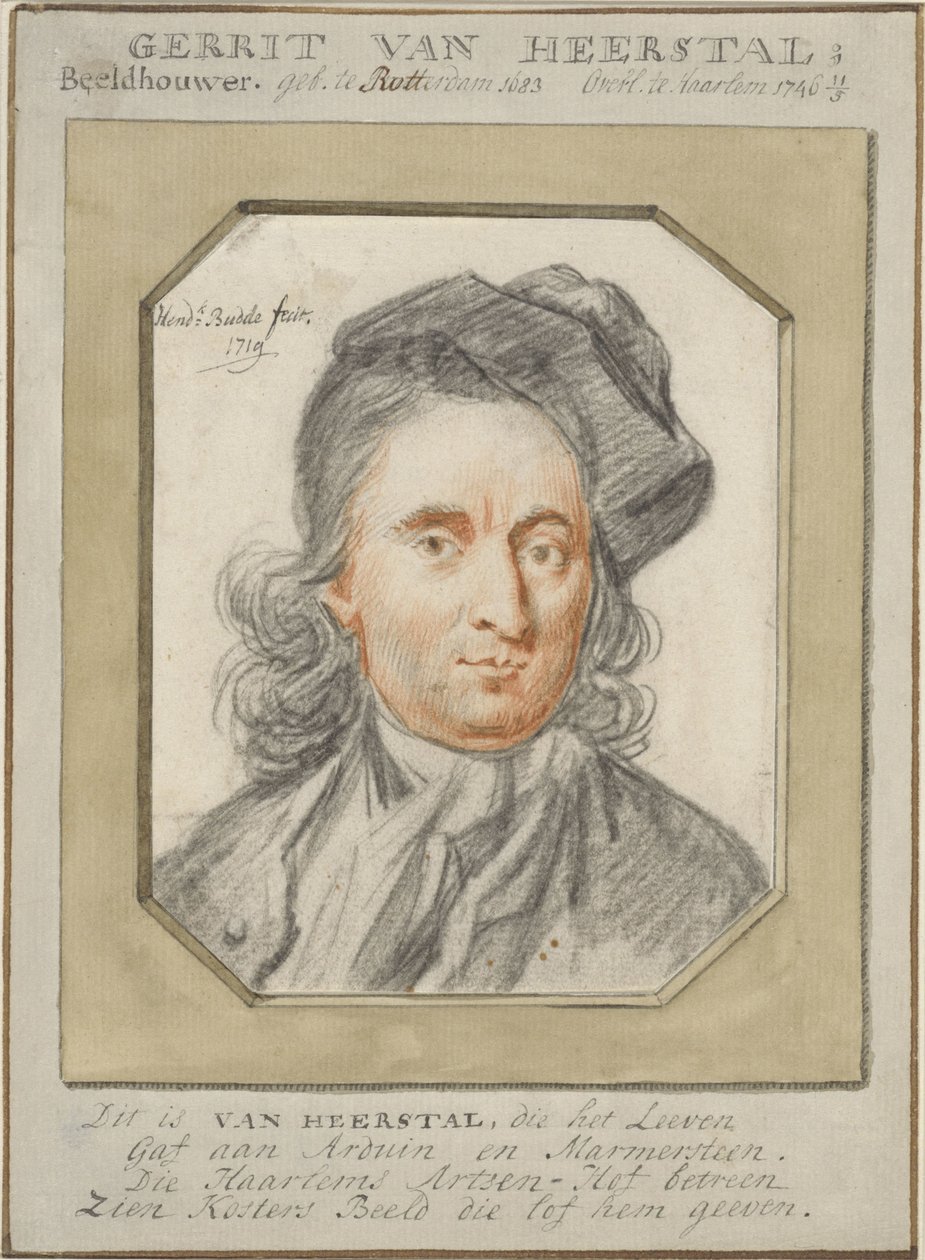 Gerrit van Heerstal'ın portresi by Hendrik Budde