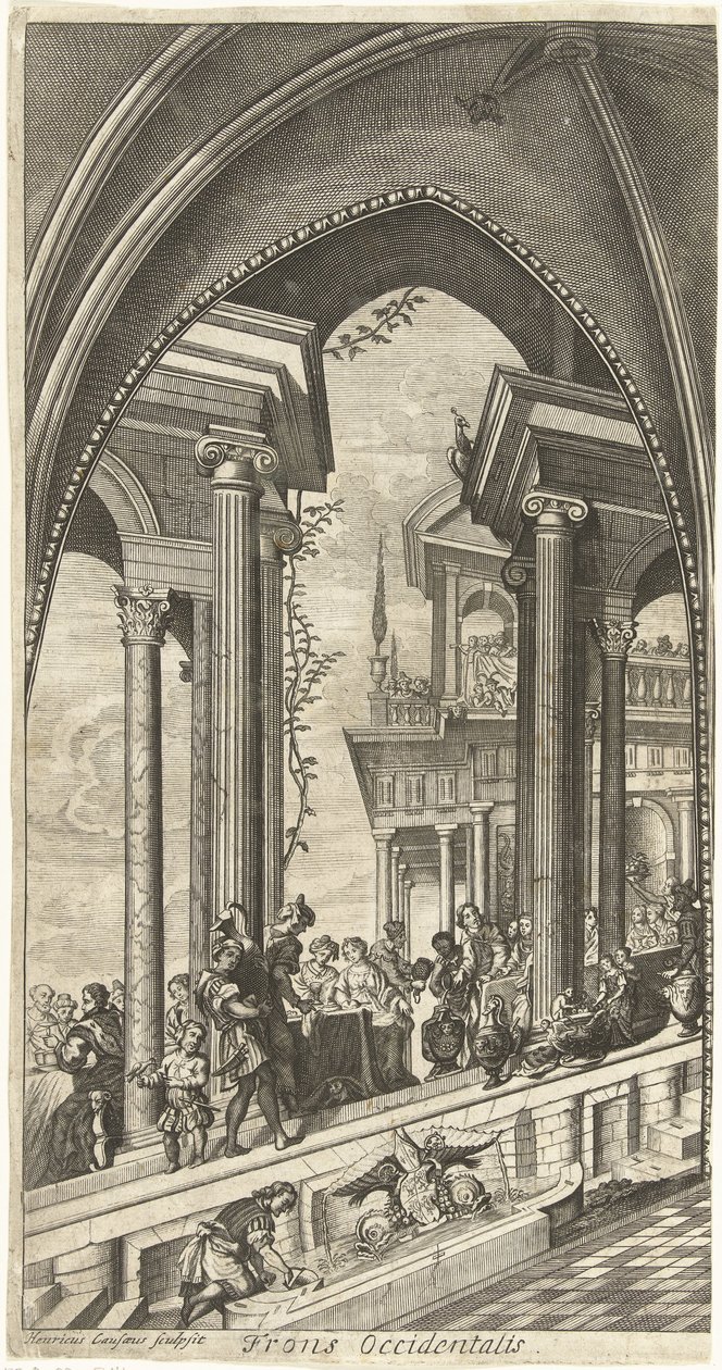 Resimler batı yakası, Sint Michielsabdij Antwerp by Hendrik Causé