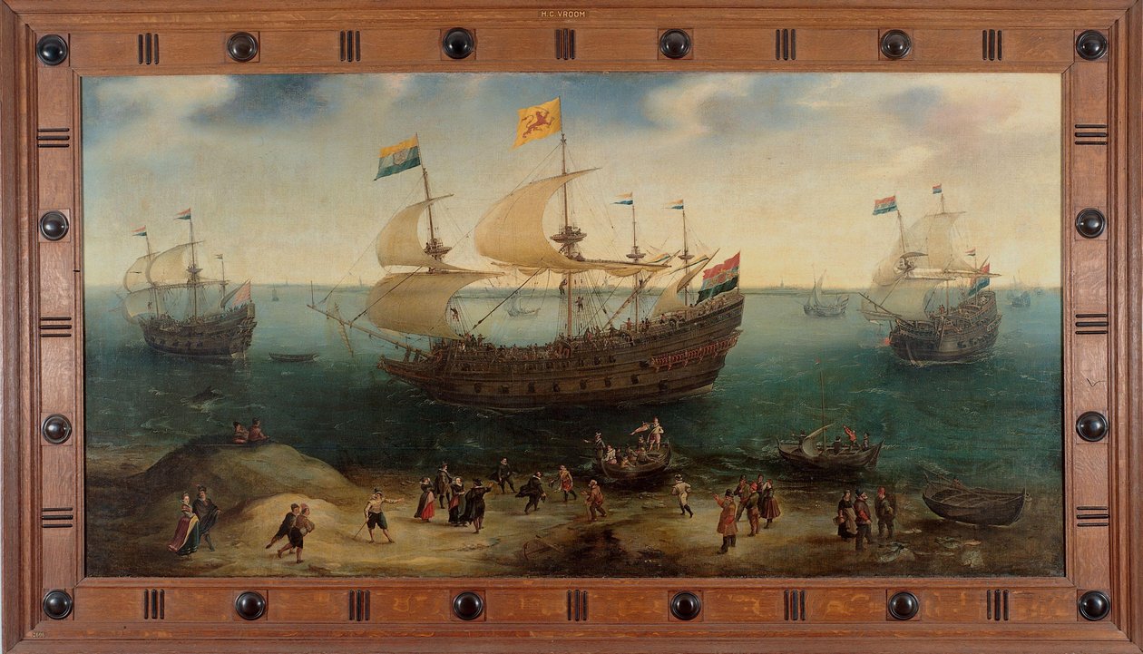 Amsterdam dört direkli Gemi De Hollandsche Tuyn ve diğer Gemiler, Paulus van Heerden Komutanlığı altında Brezilya