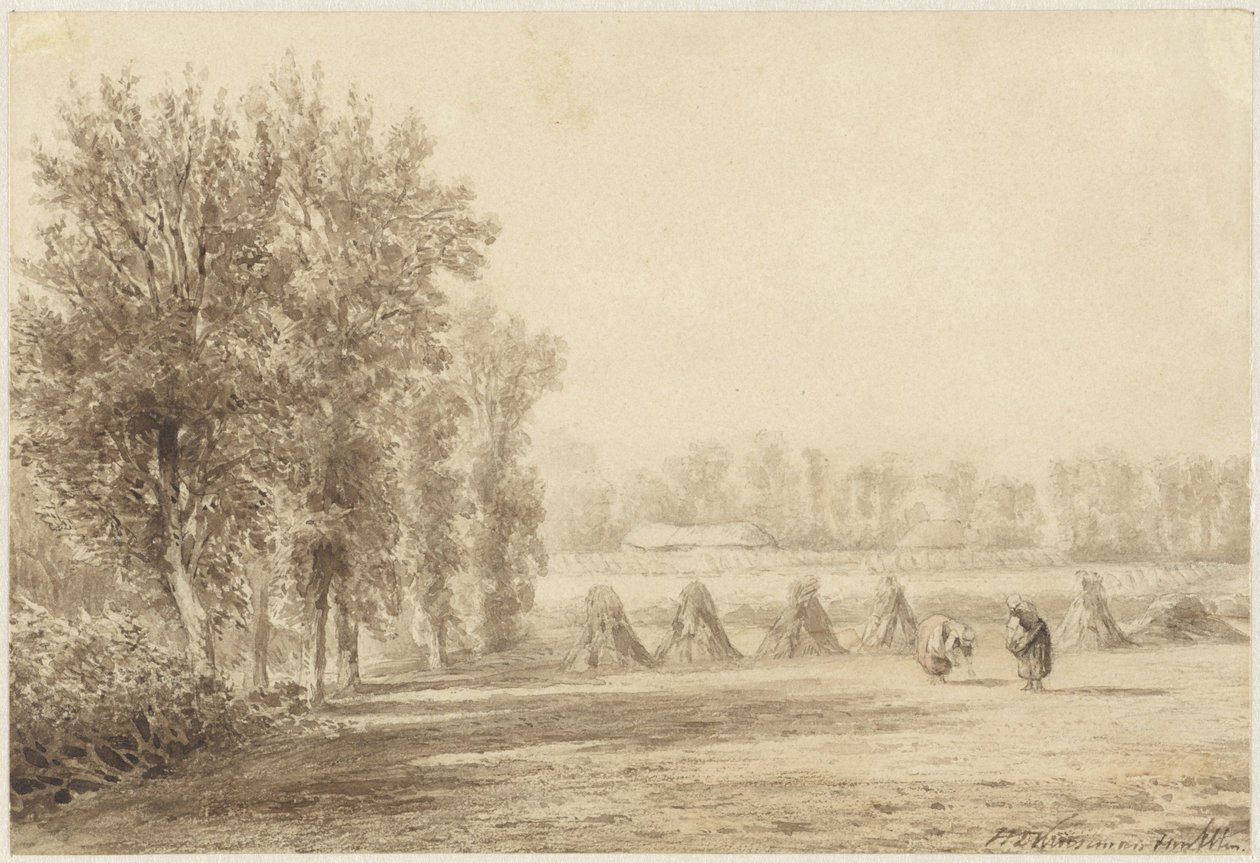 mısır tarlası by Hendrik Dirk Kruseman van Elten