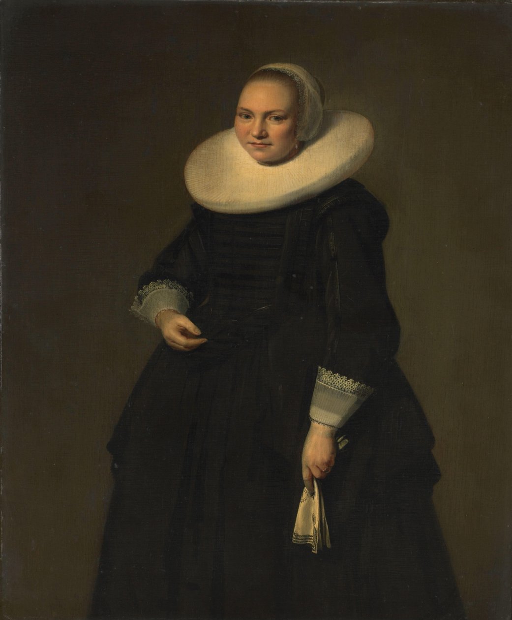 Bir Kadının Portresi by Hendrik Gerritsz Pot (attributed to)