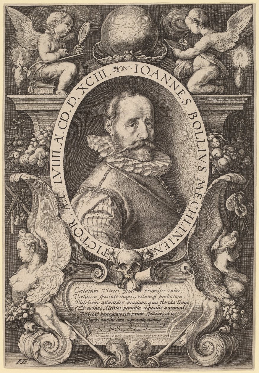 kaz tüyü by Hendrik Goltzius