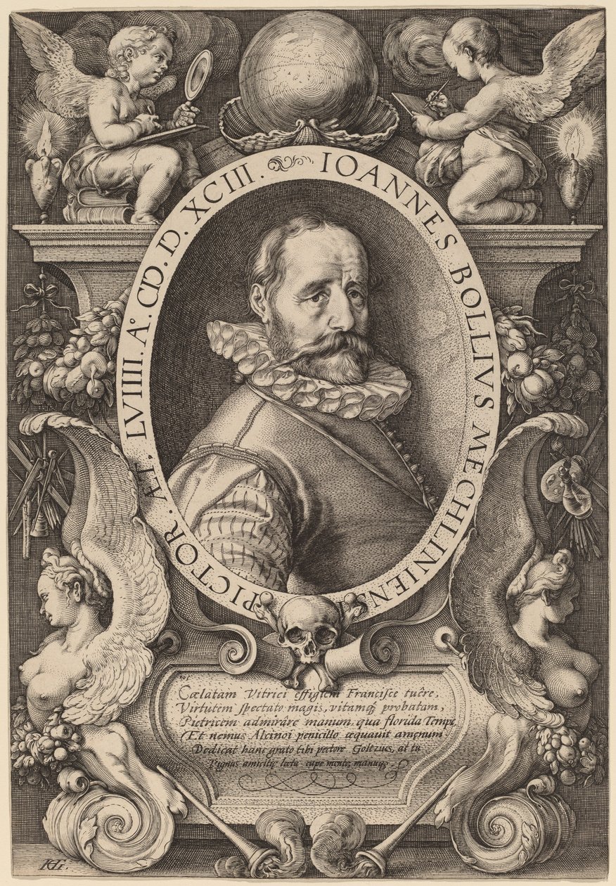 kaz tüyü by Hendrik Goltzius