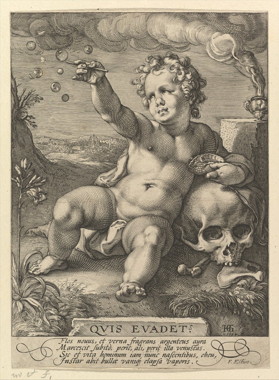 Kim kaçacak, 1594 by Hendrik Goltzius