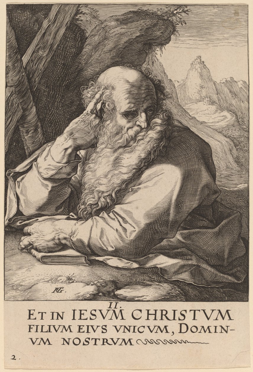 Aziz Andrew by Hendrik Goltzius