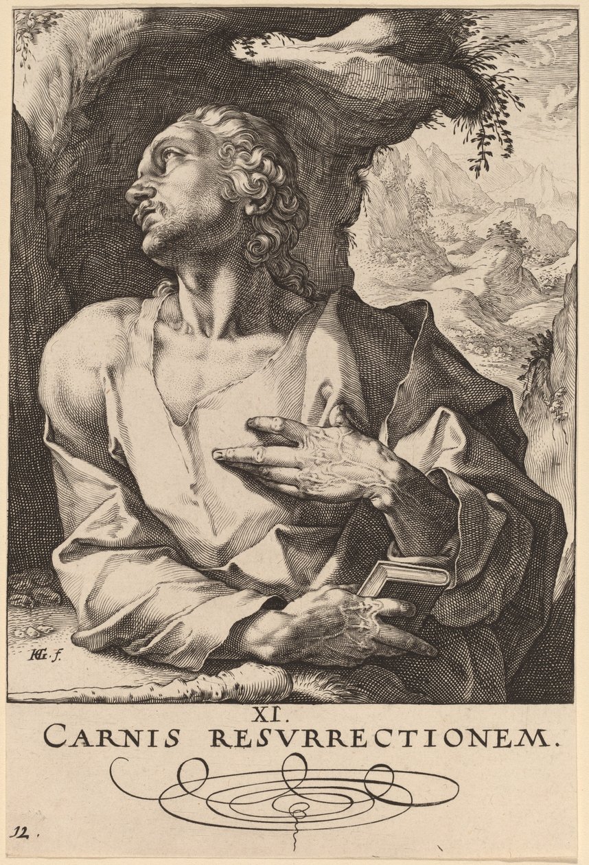 Aziz Jude Thaddeus by Hendrik Goltzius