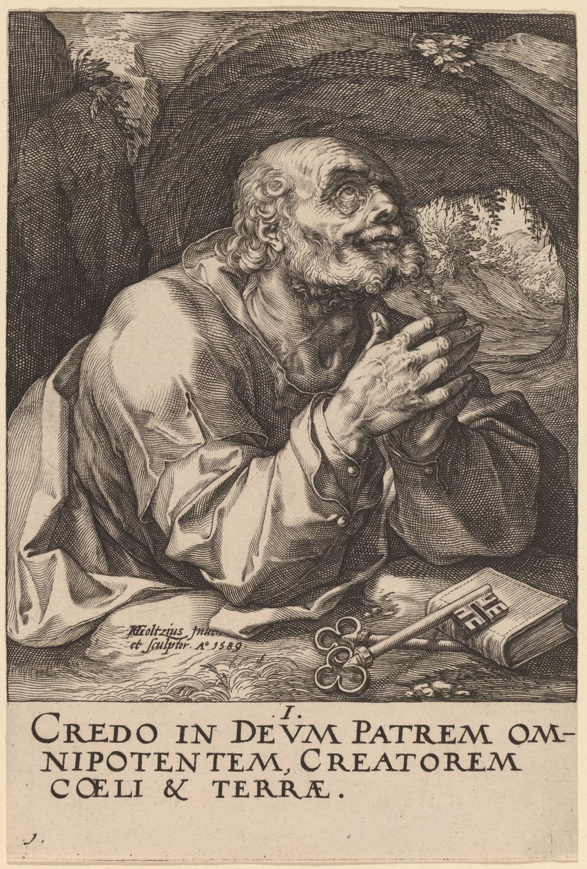 Aziz Peter by Hendrik Goltzius