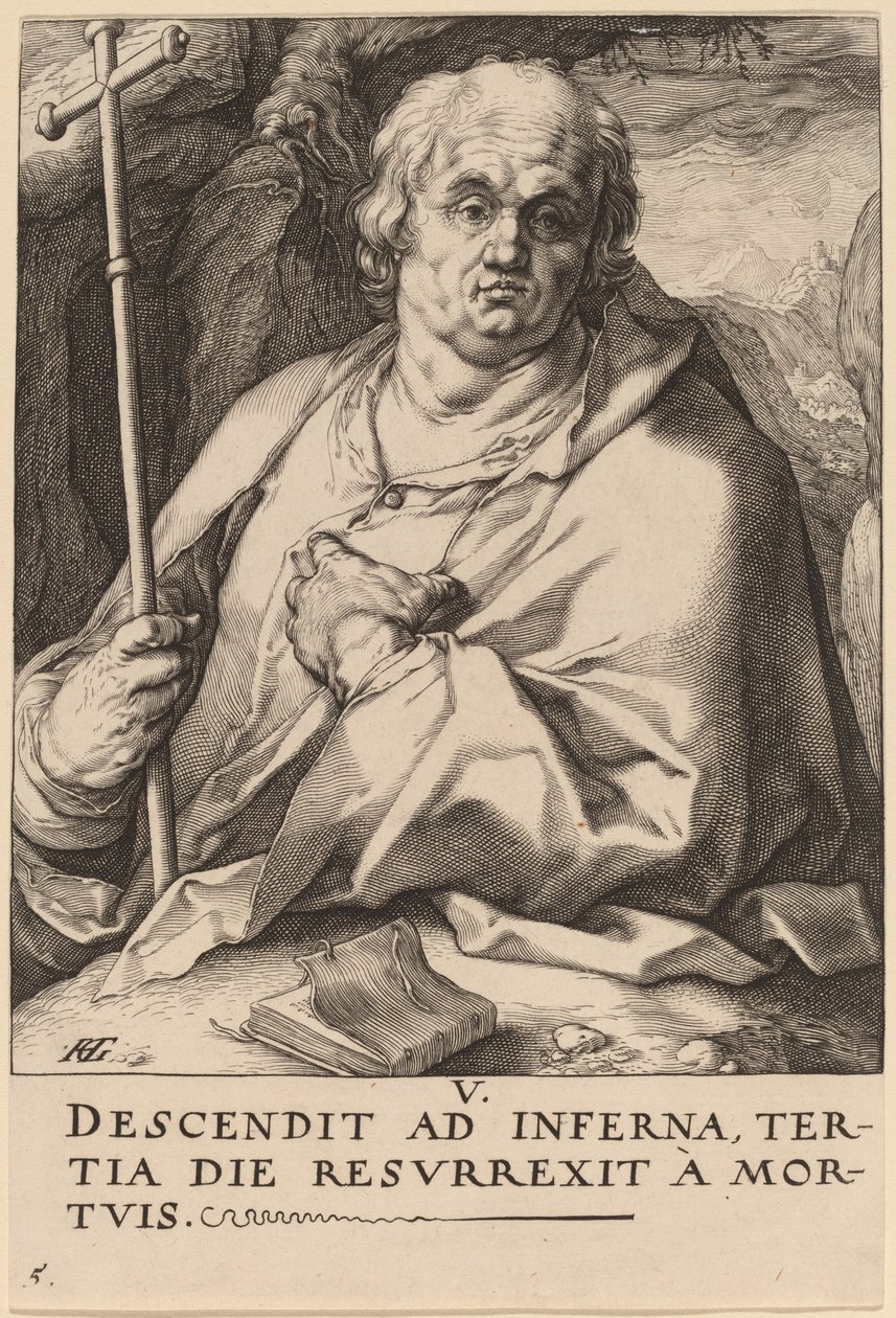 Aziz Philip by Hendrik Goltzius