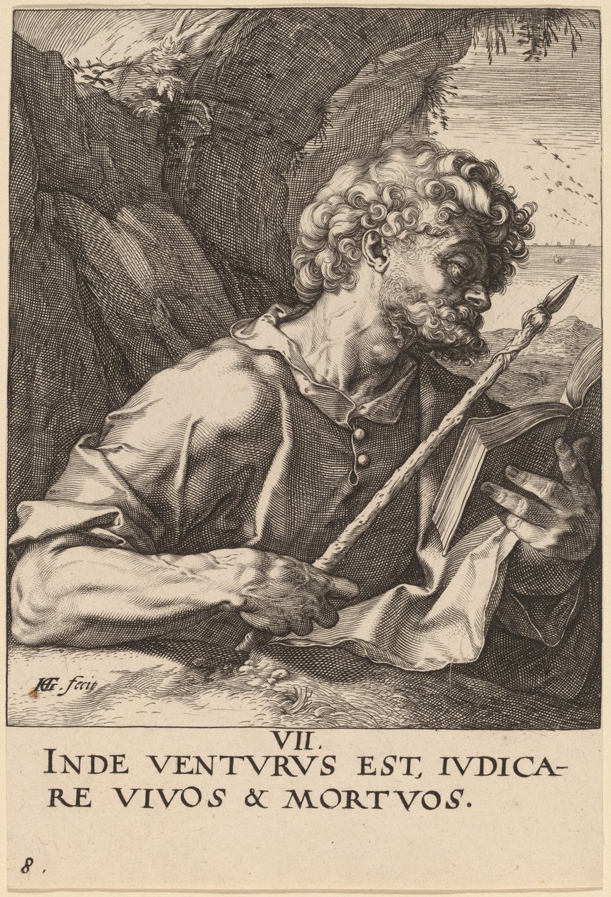 Aziz Thomas by Hendrik Goltzius