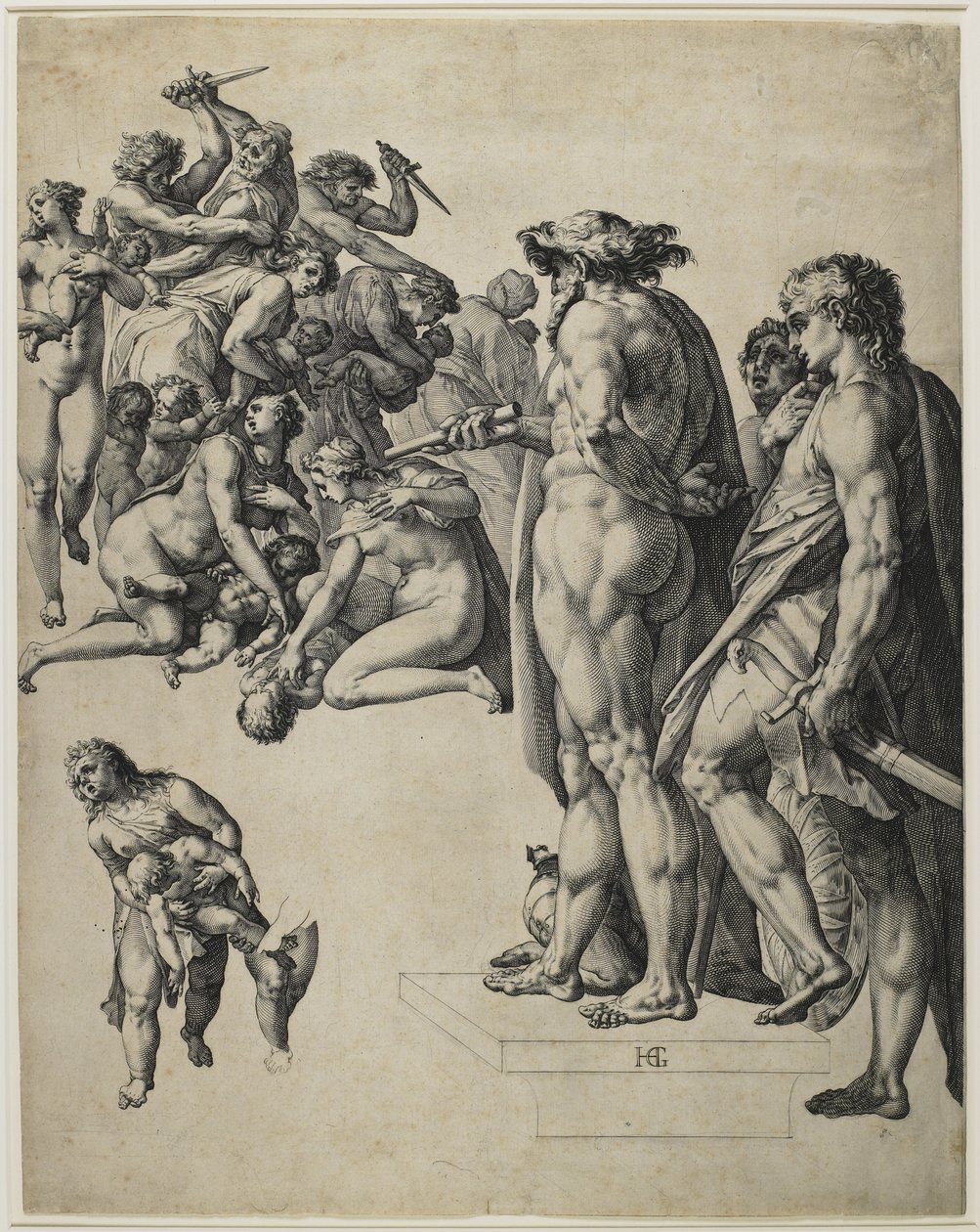 Masumların Katliamı, 1584 civarı by Hendrik Goltzius