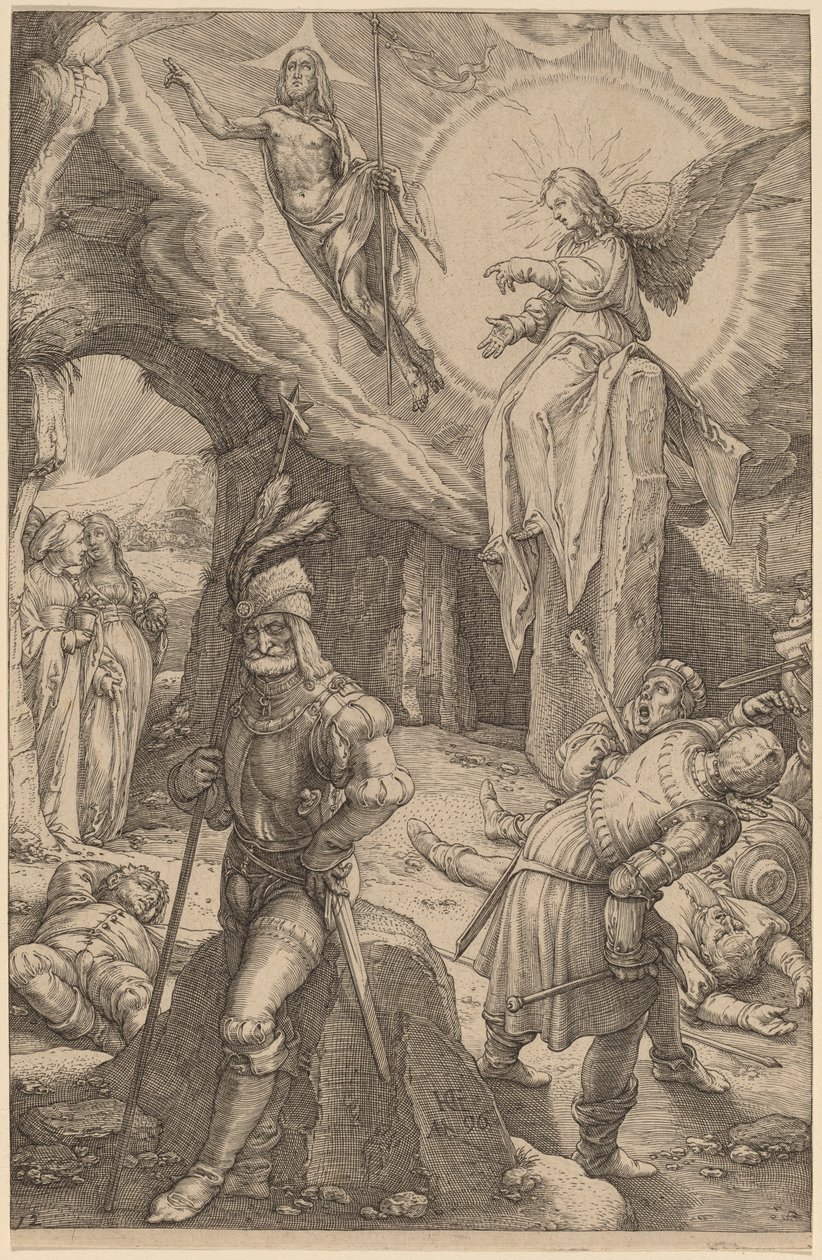 Diriliş by Hendrik Goltzius