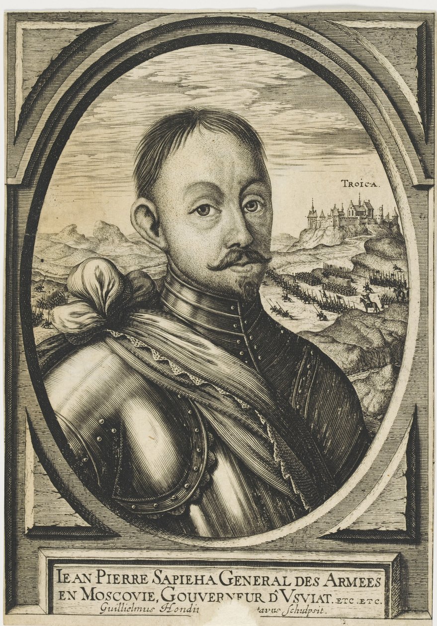 Jan Piotr Sapieha 1569-1611, c.1630. by Hendrik Hondius the Elder