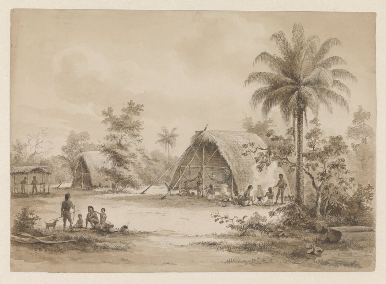 Karayipler Arawaks Kampı by Hendrik Huygens