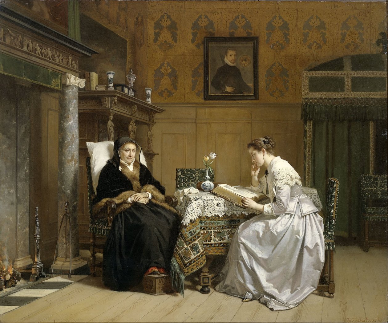 Pazar sabahı by Hendrik Jacobus Scholten