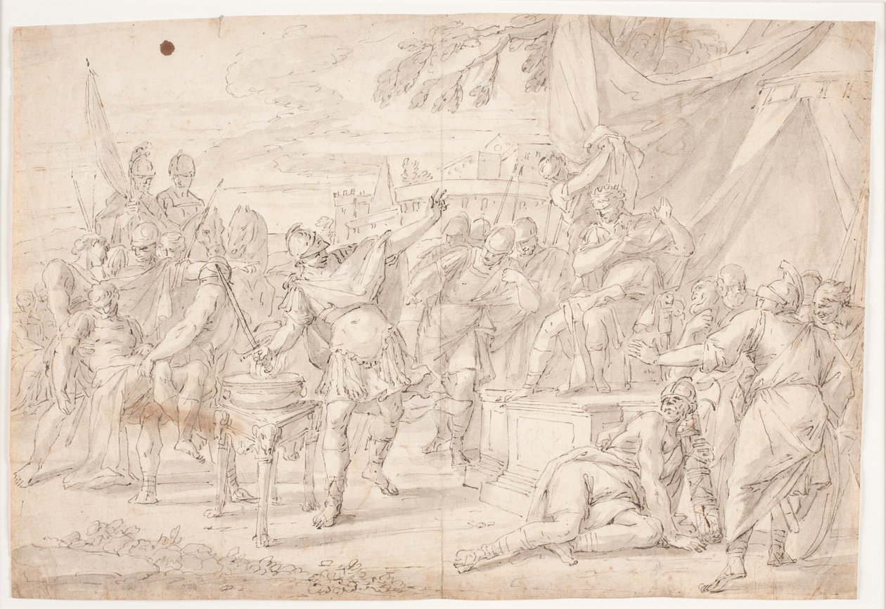 Mucius Scaevola by Hendrik Krock