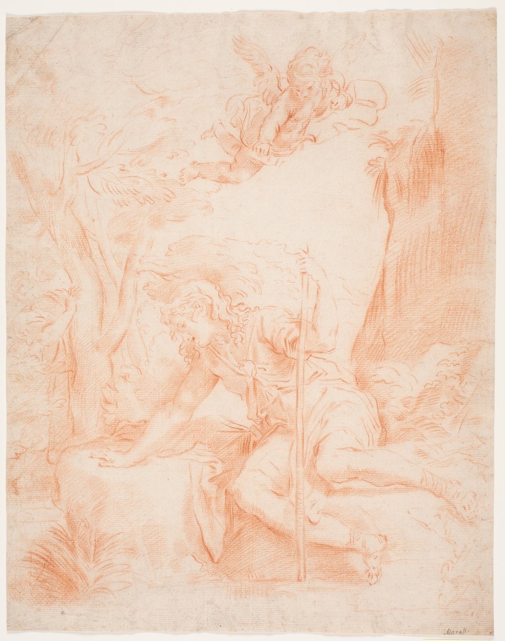 Nergis kaynağında. (Ovid, Net.III, 415) by Hendrik Krock