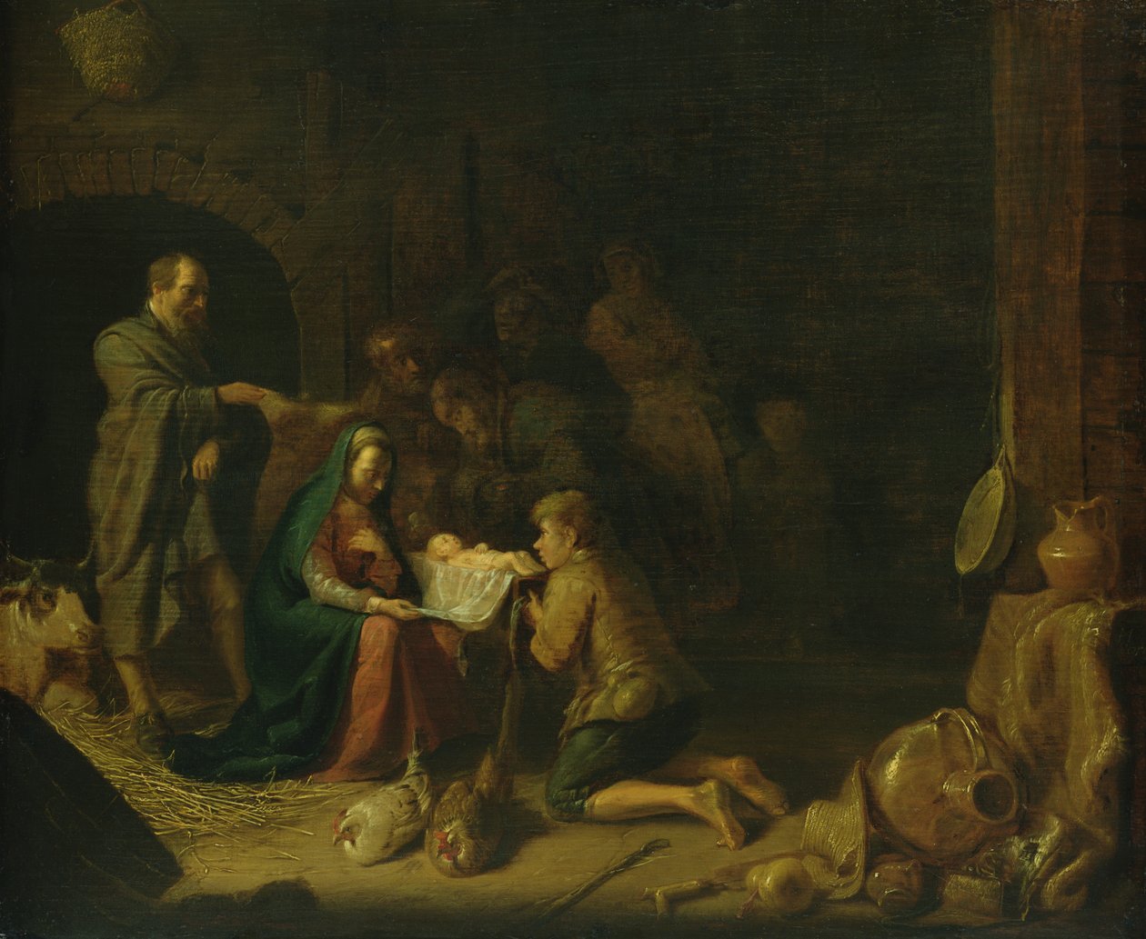 Çobanların hayranlığı by Hendrik Martensz Sorgh
