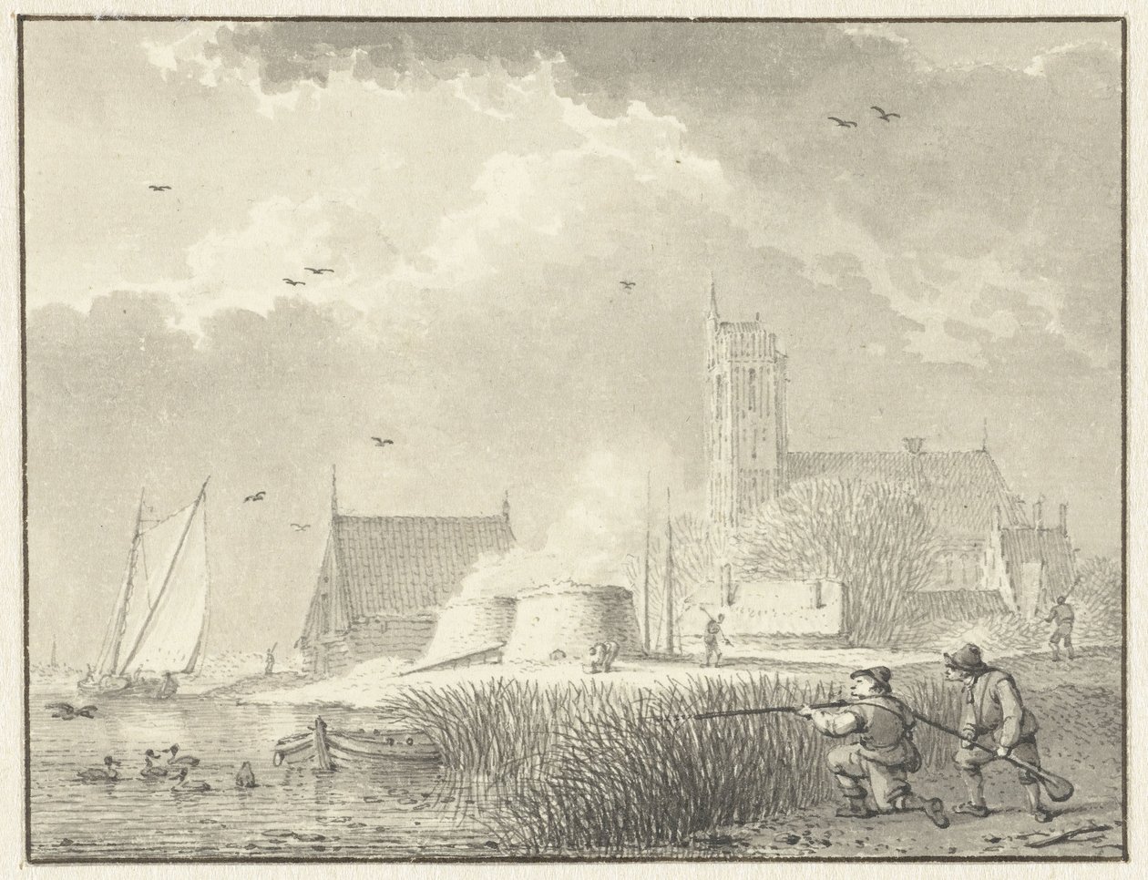 ördek avı by Hendrik Meijer