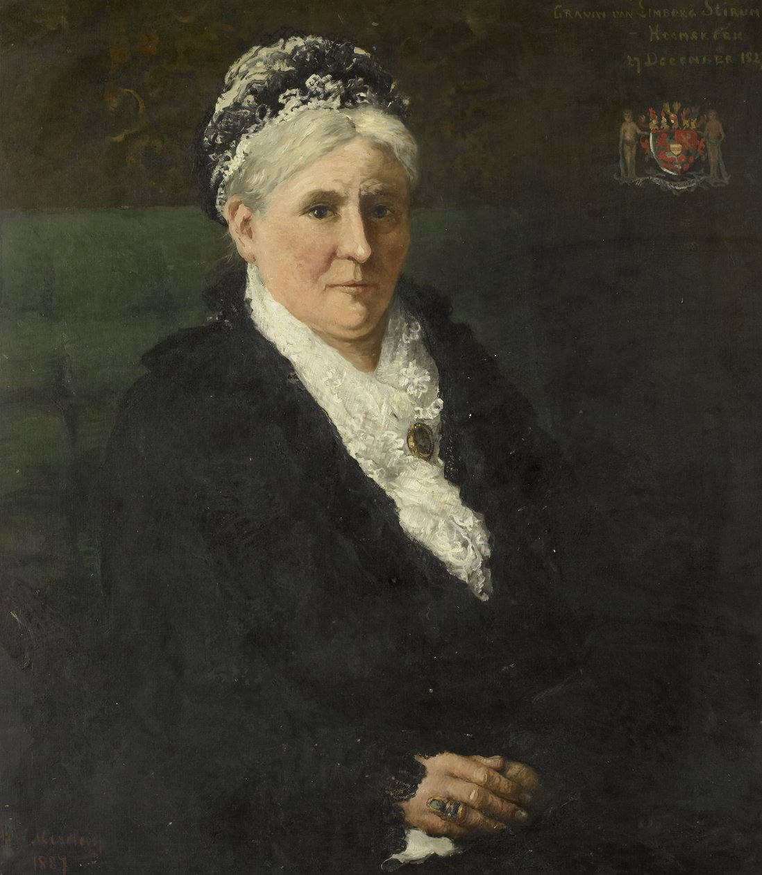 Maria Hermina Heemskerk (1827-1908). Menno David Graaf van Limburg Stirum