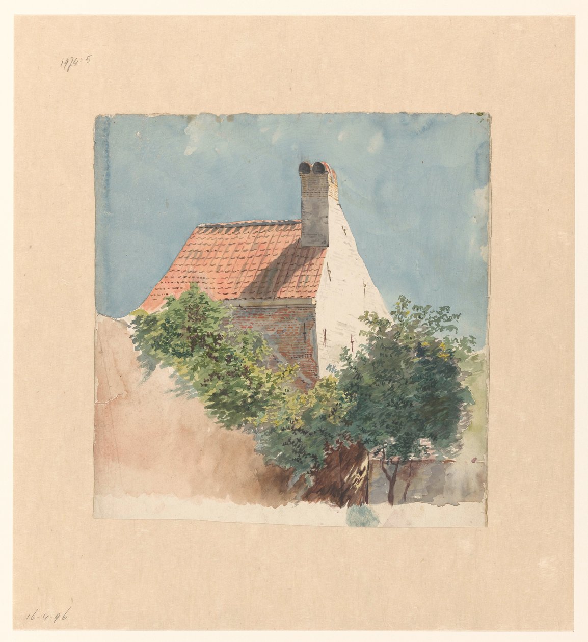 Bir tuğla evin incelenmesi by Hendrik van der Burgh