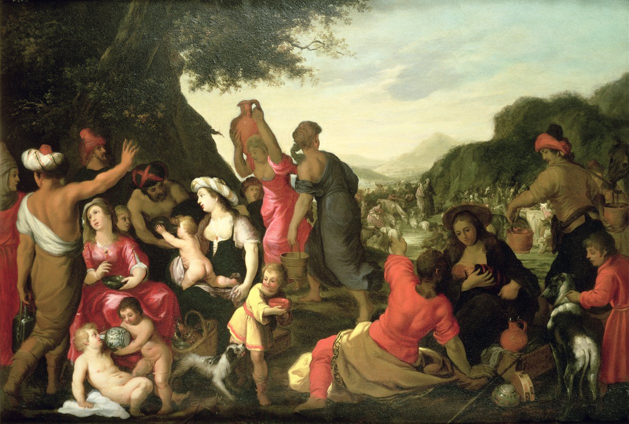 İsrailoğulları Çölde by Hendrik van the Elder Balen