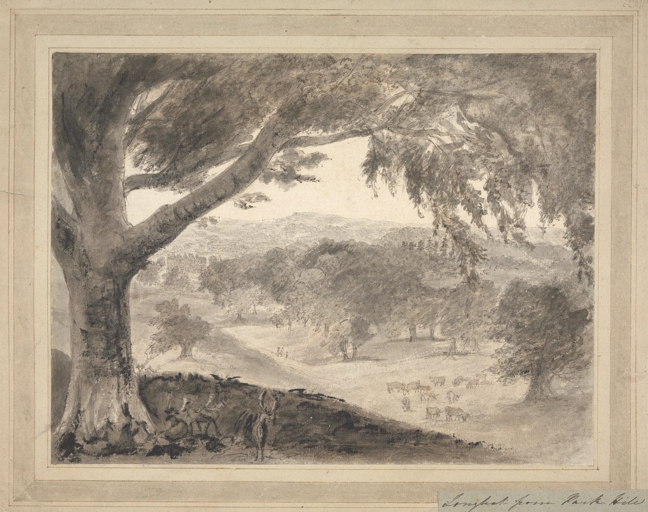 Park Hill'den Longleat by Heneage Finch fourth Earl of Aylesford