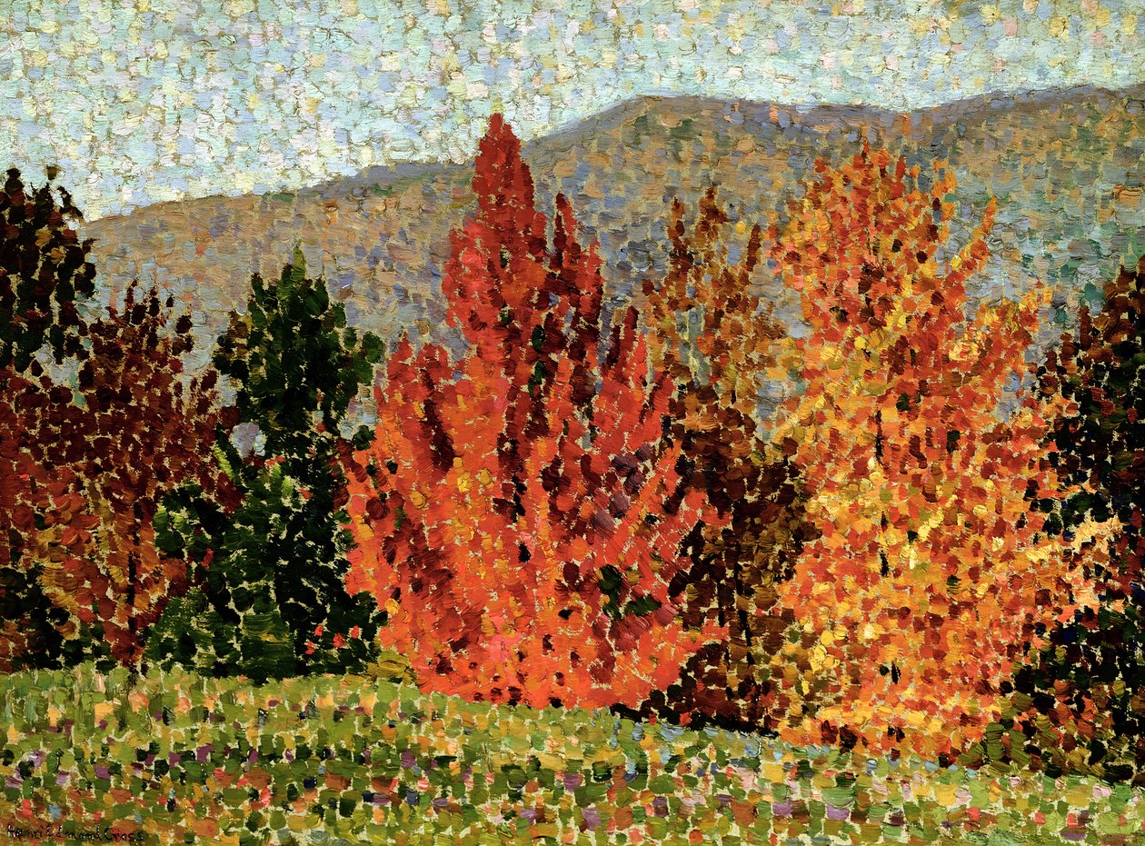 Sonbahar Manzarası, c.1903 by Henri Edmond Cross