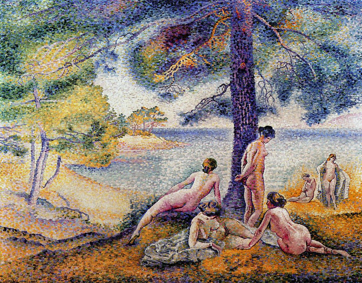 Gölgede, 1902 by Henri Edmond Cross
