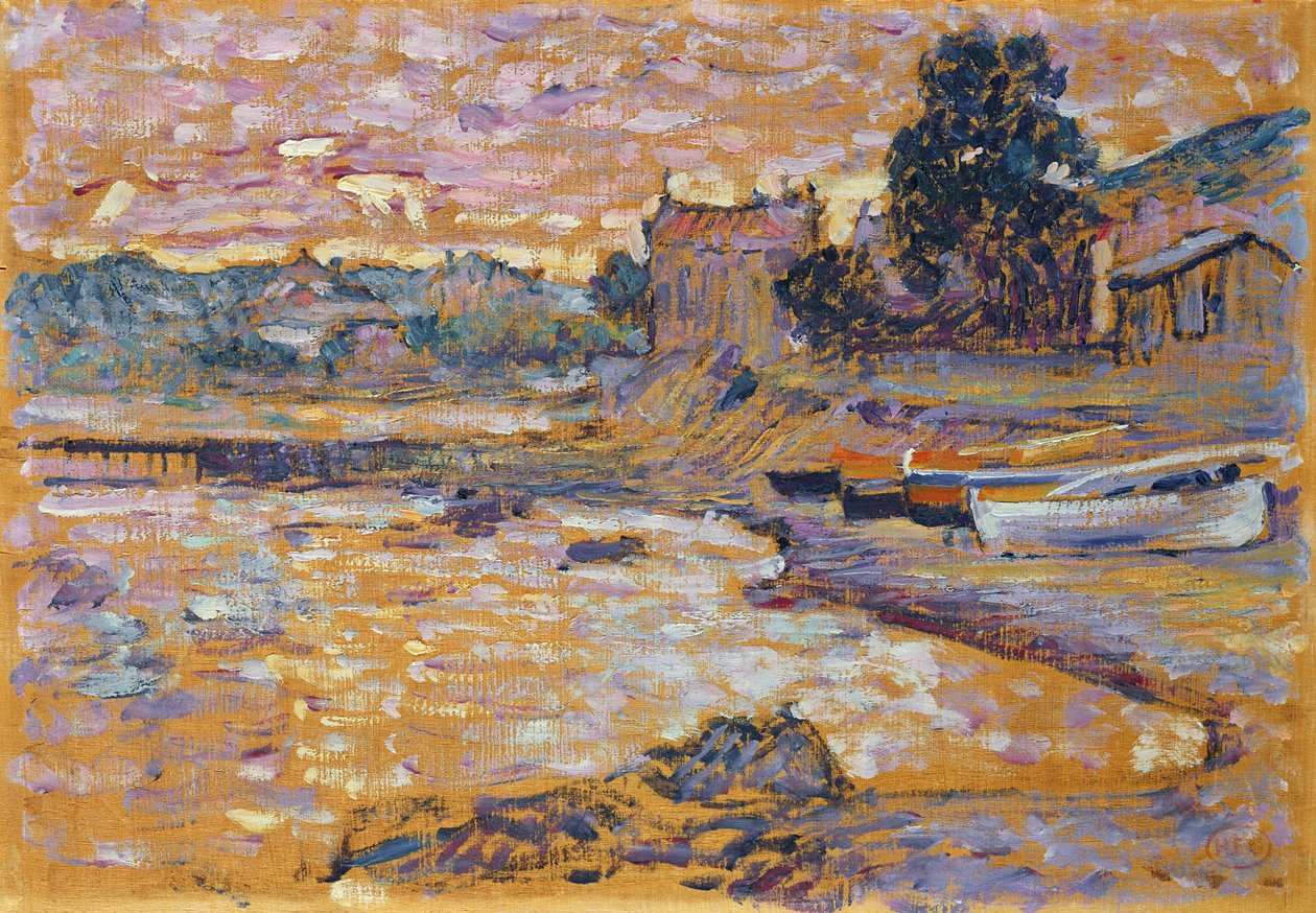 Le Lavandou, c.1908-09 by Henri Edmond Cross