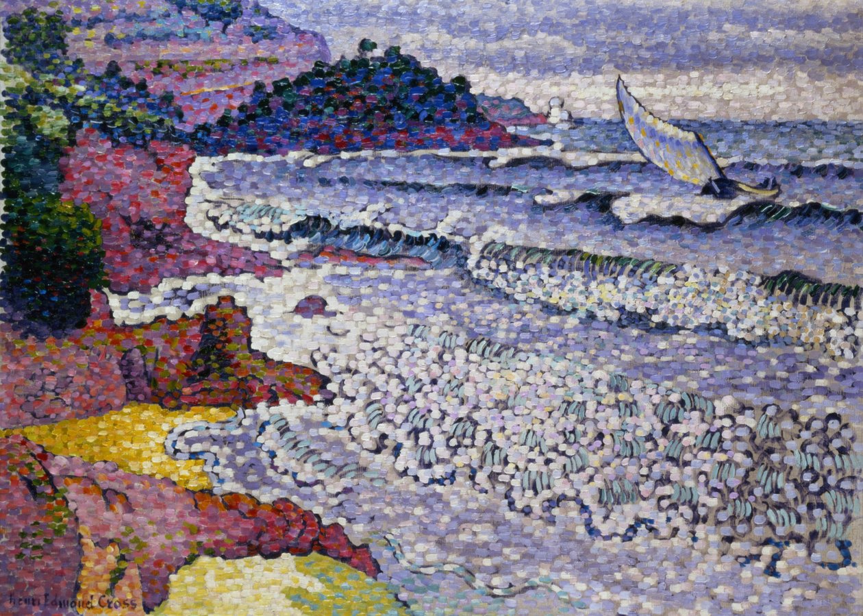 Dalgalı Deniz, 1902-3 by Henri Edmond Cross