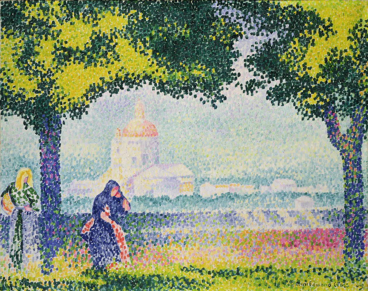 Santa Maria degli Angeli Kilisesi, 1909 by Henri Edmond Cross