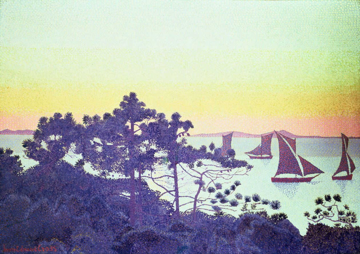 The Pointe de la Galere, 1891-92  by Henri Edmond Cross