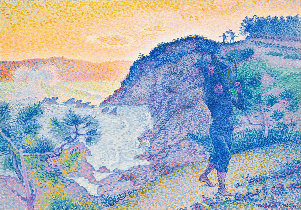 Balıkçının Dönüşü, 1896 by Henri Edmond Cross