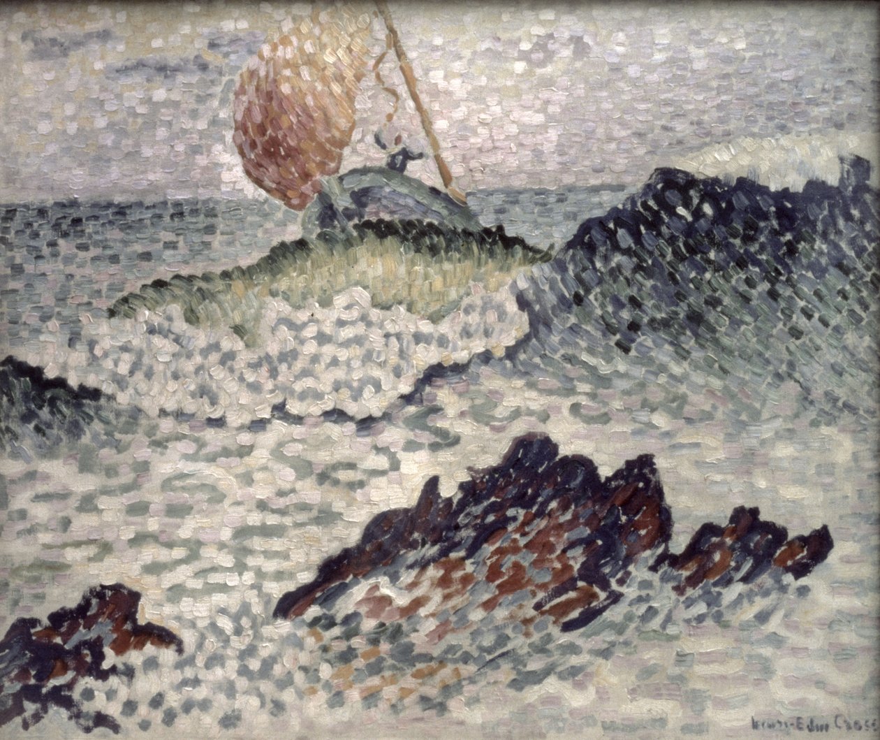 Gemi Enkazı, 1906-07 by Henri Edmond Cross
