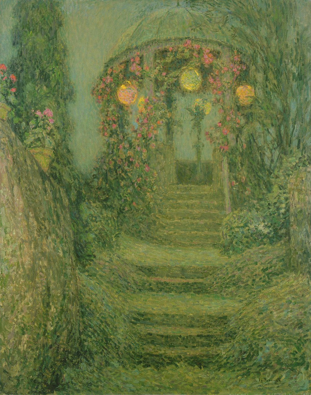 Işıklı Köşk by Henri Eugene Augustin Le Sidaner