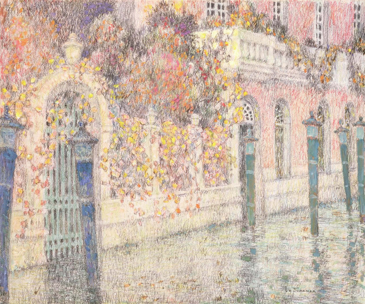 Venedik by Henri Eugene Augustin Le Sidaner