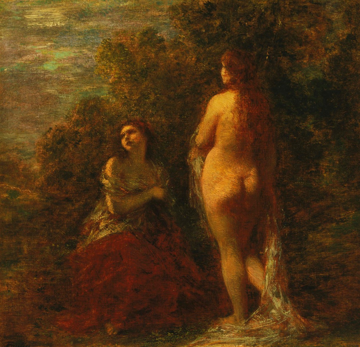 Şafak by Ignace Henri Jean Fantin Latour