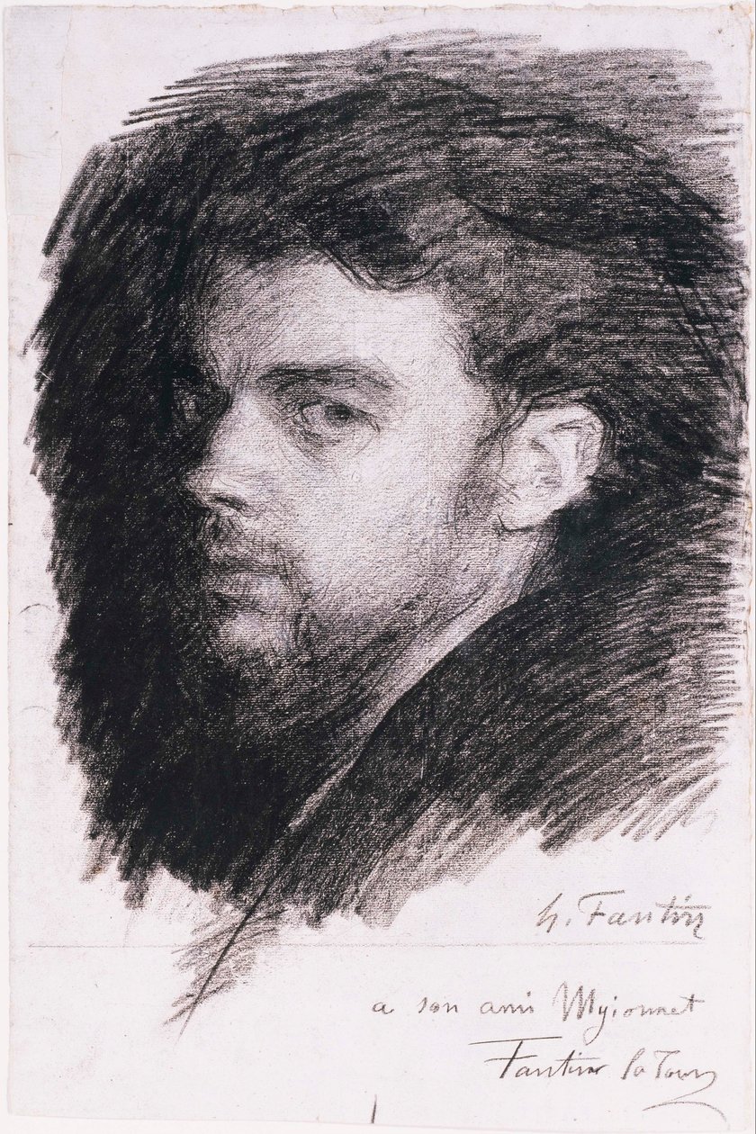 Otoportre by Ignace Henri Jean Fantin Latour