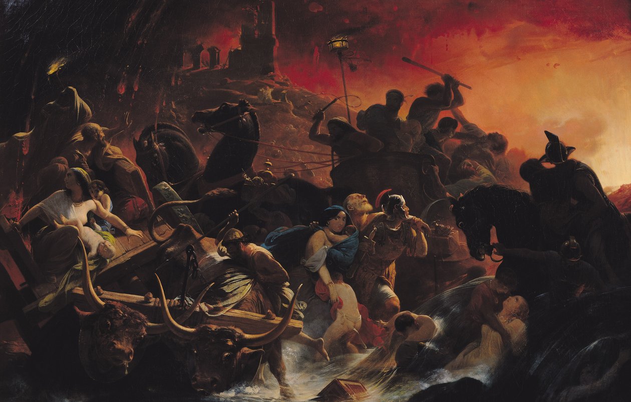 The Last Days of Pompeii  by Henri Frederic Schopin
