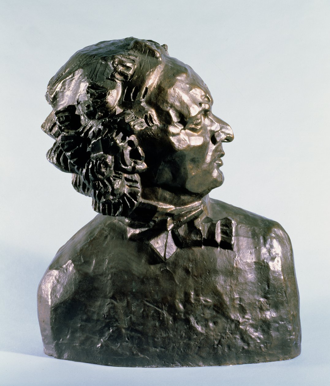 Alfred Wolmark (1877-1961) 1913 (bronz) by Henri Gaudier Brzeska