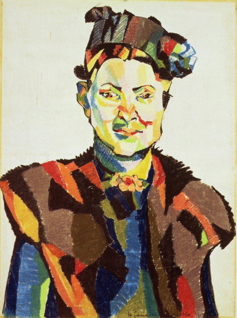 Sophie, 1913 (panelde pastel) by Henri Gaudier Brzeska