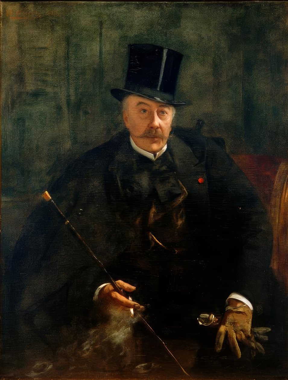 Alfred Stevens / Henri Gervex tarafından resim by Henri Gervex