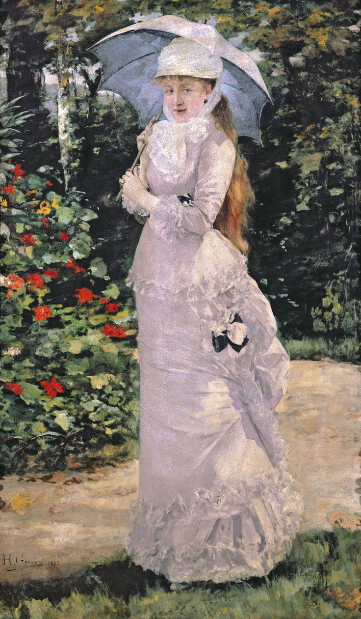 Madame Valtesse de la Bigne, 1889  by Henri Gervex
