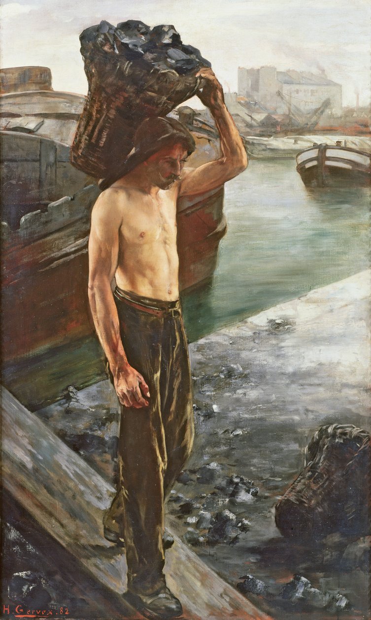 Kömür Gemisi, 1882 by Henri Gervex
