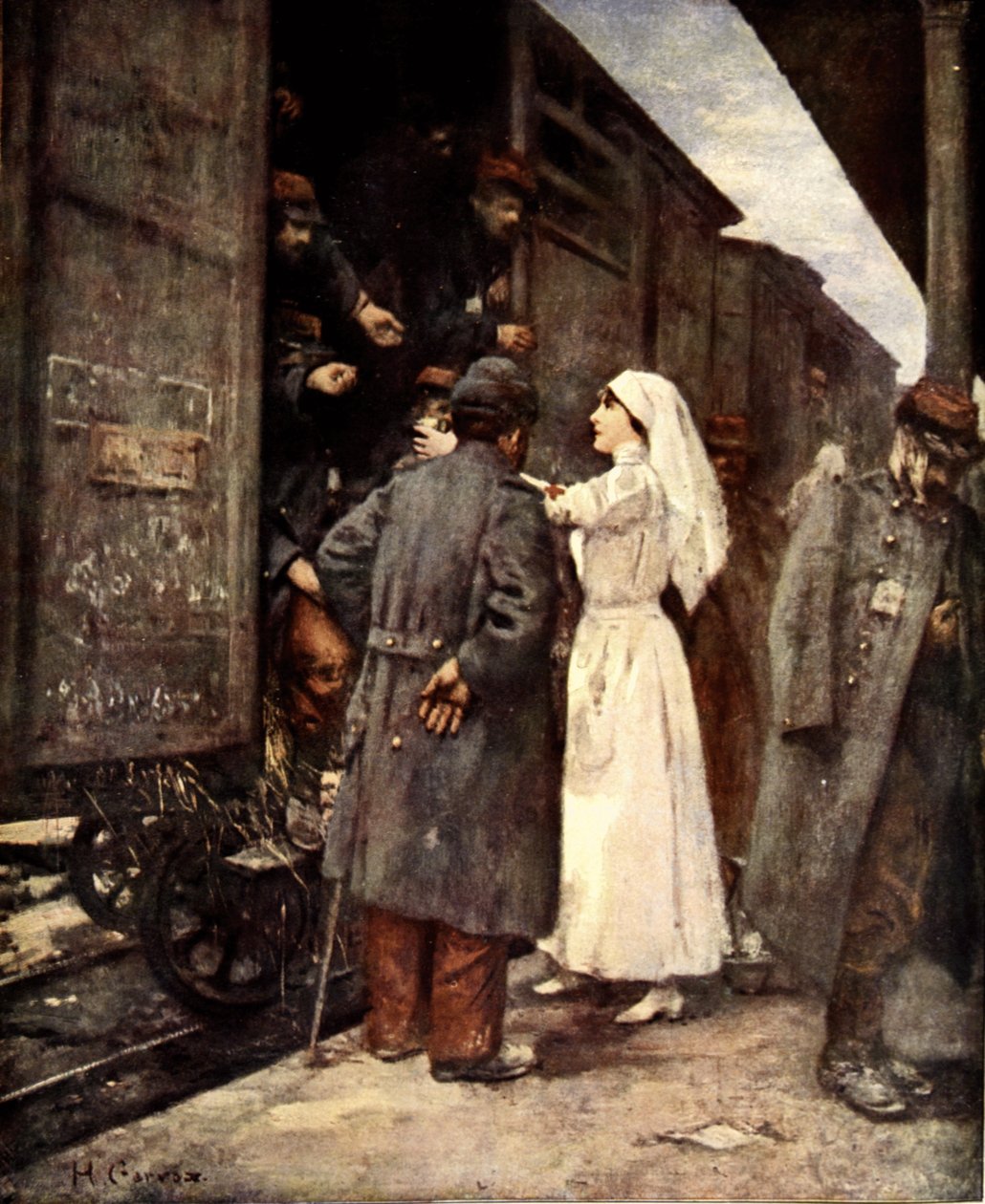 Yaralıların Treni, 1915 by Henri Gervex