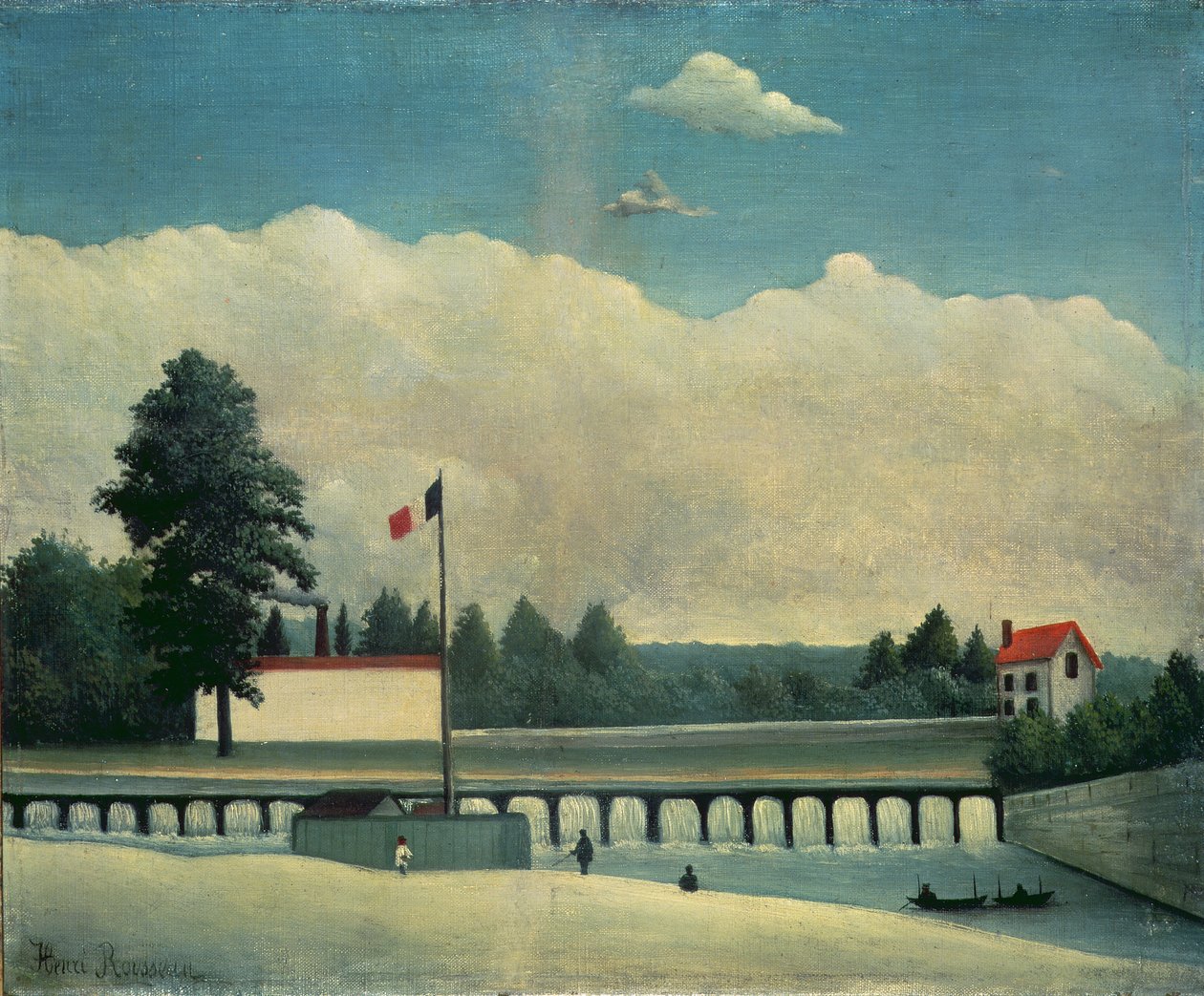 Baraj, 1891-93 by Henri Rousseau