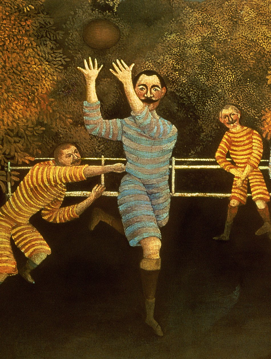 Futbolcular, 1908 (120790 detayı) by Henri Rousseau