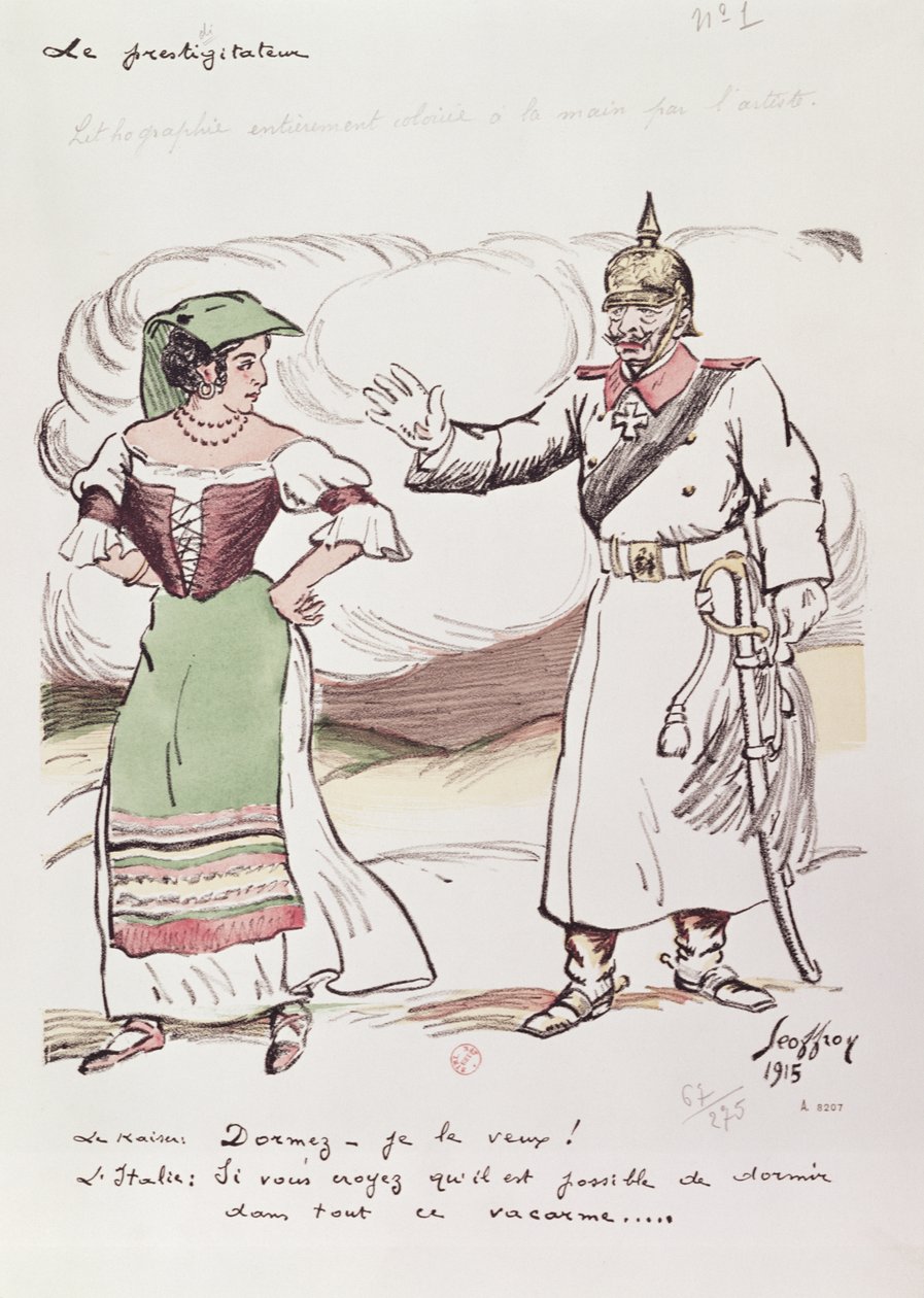 Kaiser Wilhelm II (1859-1941), 1915 Birinci Dünya Savaşı
